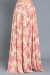 Cinthia High Waisted Floral Maxi Skirt