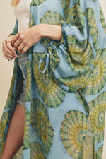 Leonarda Bubble Sleeve Duster Kimono (See Matching Skirt)
