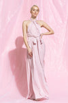 Mahala Halter Style Midi Gown