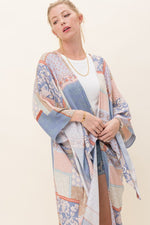 Leya Patchwork Duster Kimono
