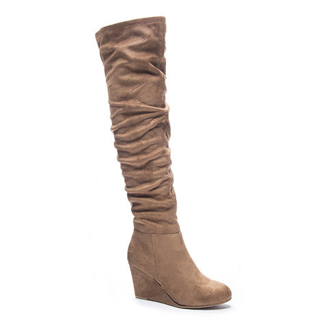Chinese Laundry Ultra Over The Knee Boot - Camel – Girls Will Be Girls