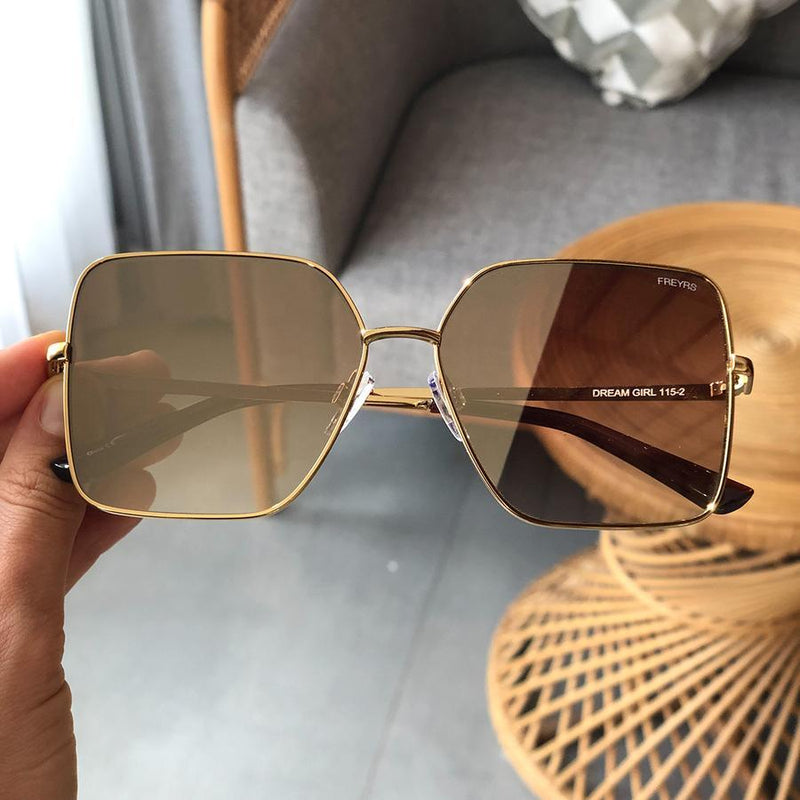 Freyrs Dream Girl Sunglasses - Gold/Gold