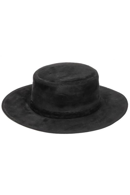 Genevieve Rope Strap Hat - Black