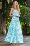 Diviana Strapless Cut Out Maxi Dress