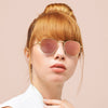 Freyrs Alex Sunglasses - Pink/Gold