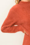 Ezira Sweater Tunic Slit On Side