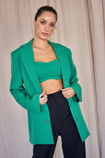 Reagan Blazer And Tube Top Set
