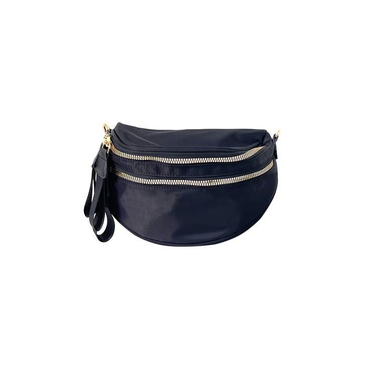 Harlyn Fanny Pack Cross Body Bag - Black