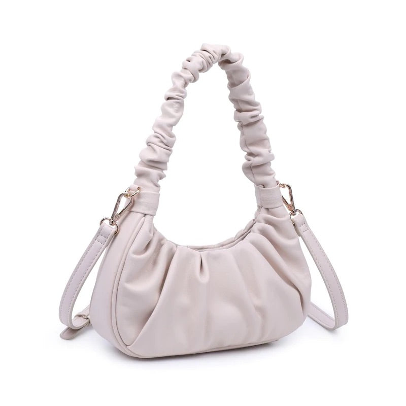 Oliveta Scrunch Mini Shoulder - Oatmilk