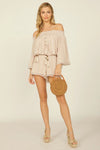 Yailin Off The Shoulder Embroidered Top ( See Matching Bottoms )