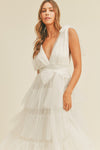 Raina Tulle Maxi Dress - Ivory