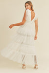 Raina Tulle Maxi Dress - Ivory