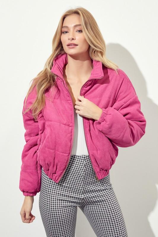 Fable Corduroy Bomber Jacket