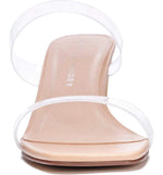 Chinese Laundry Yanti Slide Sandal - Clear
