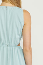 Gracelynn Side Cut Out Midi Dress - Mint