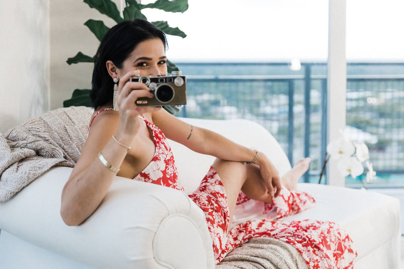Suzette Floral Halter Dress