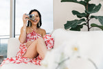 Suzette Floral Halter Dress