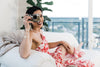 Suzette Floral Halter Dress